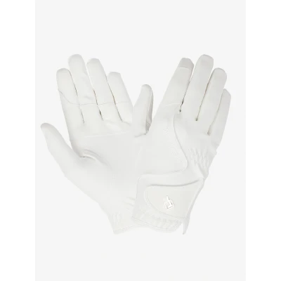Image de LeMieux Gants d&#039;Équitation Close Contact Blanc M