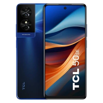 Afbeelding van TCL 50 SE 4Gb 128Gb 6,78&quot; Dual (128 GB, Middernachtblauw, 6.78&quot;, Dubbele SIM, 50 Mpx, 4G), Smartphone, Blauw