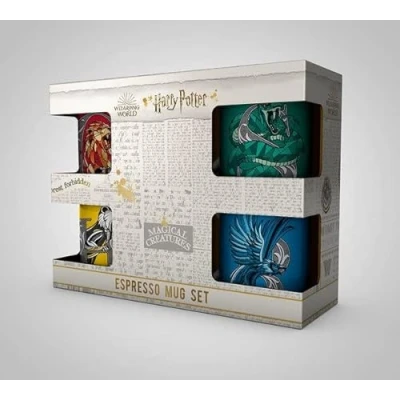 Afbeelding van GB eye Harry Potter Set van 4 espressokopjes met opschrift &quot;Stand Together&quot;