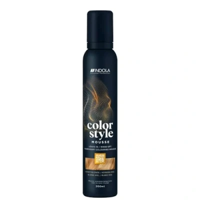 Image de Indola Color Style Mousse 200 ml Honey Blonde