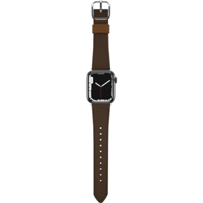 Afbeelding van OtterBox Symmetry cactus leren bandje geschikt voor Apple Watch in de maat 38 40 41mm (bruin)