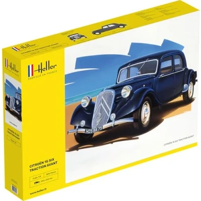 Afbeelding van 1:8 Heller 80799 Citroen 15 SIX Traction Avant Plastic Modelbouwpakket