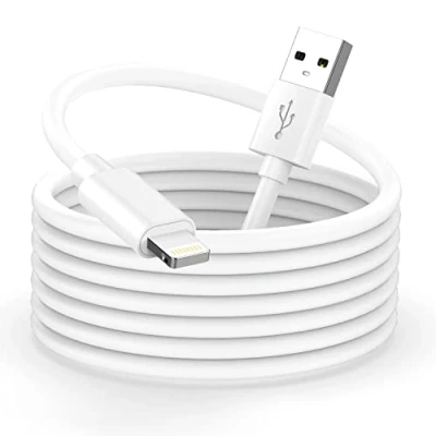 Afbeelding van iPhone kabel 3 meter [Apple MFi gecertificeerd], Lightning USB m oplaadkabel voor 14 13 12 11 Pro Max XS XR X 8 7 6s 5 SE iPad