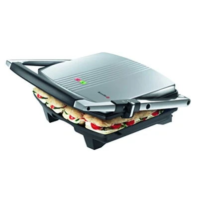 Afbeelding van Breville VST026X Sandwichmaker Panini Grill Sandwichtoaster roestvrij staal Platina