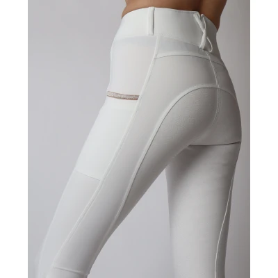 Image de Rebel Pantalon d&#039;Équitation Tone in Adhérence totale Blanc EU 30