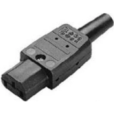 Afbeelding van Bachmann 915170 Apparaatstekker (koud) Zwart 1 stuk(s)