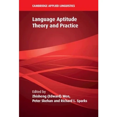 Afbeelding van Cambridge Applied Linguistics Language Aptitude Theory and Practice
