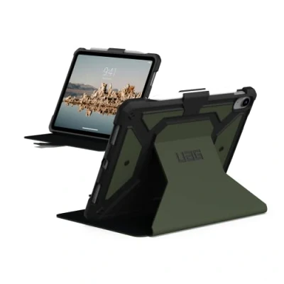 Afbeelding van UAG tablet Hoes Geschikt voor iPad 10 (2022) 10.9 inch Metropolis Bookcase Groen