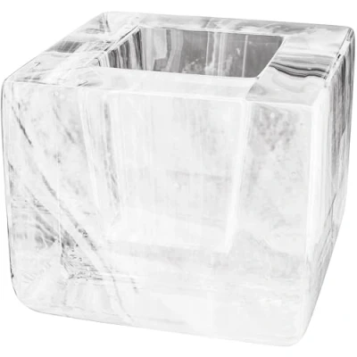Afbeelding van Kosta Boda Brick Waxinelichthouder wit �mm