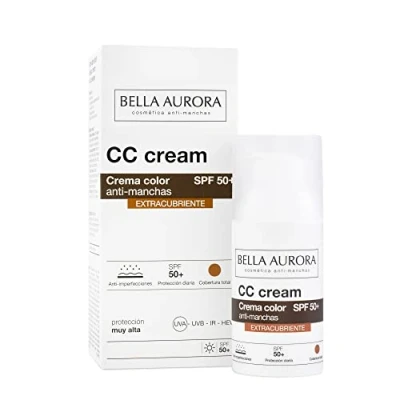 Image de Bella Aurora Crema Color Anti manchas CC crème Dark Tone 30 ml