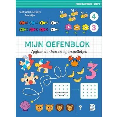 Afbeelding van Mijn oefenblok: Logisch denken en cijferspelletjes