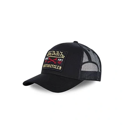 Afbeelding van Von Dutch Blacky 2 Honkbalpet voor heren, zwart, zwart.