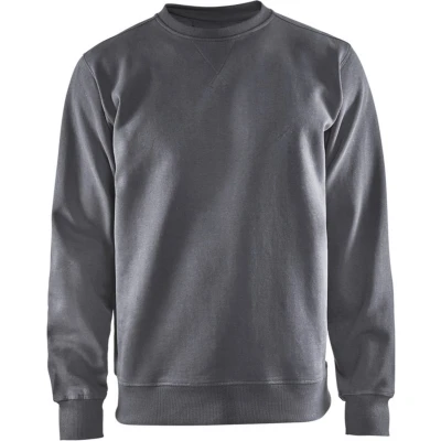 Afbeelding van Blaklader sweatshirt jersey ronde hals 3364 1048 grijs mt L