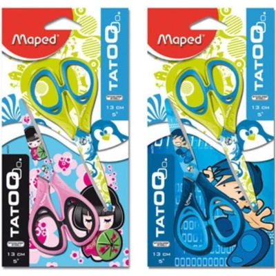 Afbeelding van Maped schaar Tatoo Child blister met 2 stuks