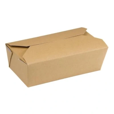 Afbeelding van Kartonnen Take Away Bakjes Rechthoekig Colpac DM173