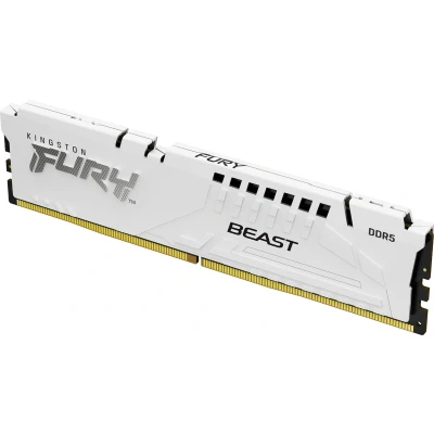 Afbeelding van Kingston 16GB DDR5 6000MT/S CL30 DIMM (1 x 16GB, 6000 MHz, RAM, 288 pin), Wit