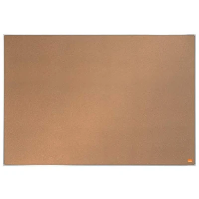 Afbeelding van Nobo Impression Pro Memobord/Prikbord Met Zelfherstellend Kurk Whiteboard 900x600mm Natuurbruin Planner