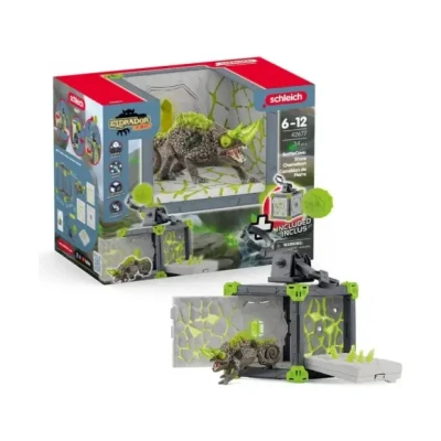 Afbeelding van schleich ELDRADOR CREATURES BattleCave Steen Kameleon 42677