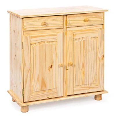Afbeelding van Interlink SAS Pamina Dressoir Bruin Hout/Metaal