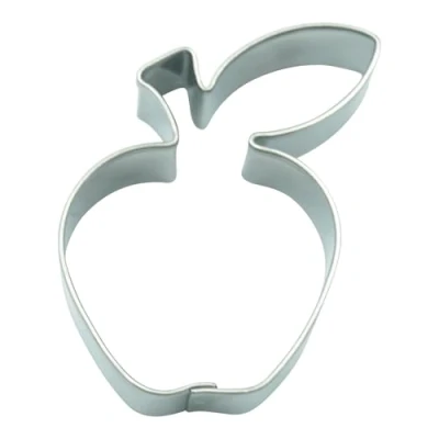 Afbeelding van BekkiB uitsteekvorm &quot;appel&quot; ca. 4,5 x 3,6 cm van roestvrij staal vaatwasmachinebestendig voor het bakken koekjes 7849