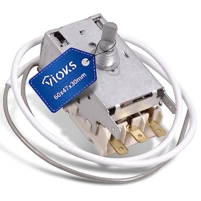Afbeelding van VIOKS Ranco K59 l2622 koelkast vervangende thermostaat 600 mm capillaire buis 3 x 4,8 voor koelkasten Liebherr / AEG Electrolux AMP VG