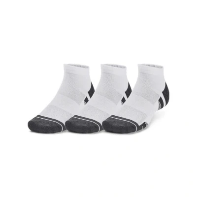 Afbeelding van Under Armour Performance TECH LOW 3 PACK Sportsokken, Maat: 47.5 50.5, White/jet gray