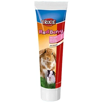 Afbeelding van Trixie Moutpasta Red Berry Konijnen knaagdierensnack 100 g