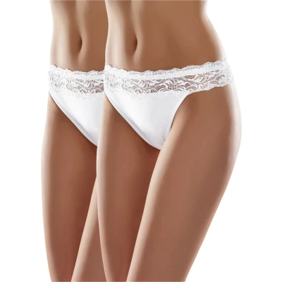 Afbeelding van Merry Style MSGAB24 Damesslip, (2 stuks) wit