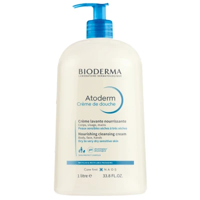 Image de Bioderma Atoderm Crème de Douche Ultra Nourrissant 1000 ml