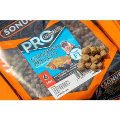 Afbeelding van Sonubaits Pro Expander Pellets F1 6mm (500g) Vispellets