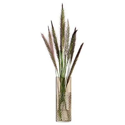 Afbeelding van L.S.A. Wicker Vaas 20,6 cm Hoog Taupe