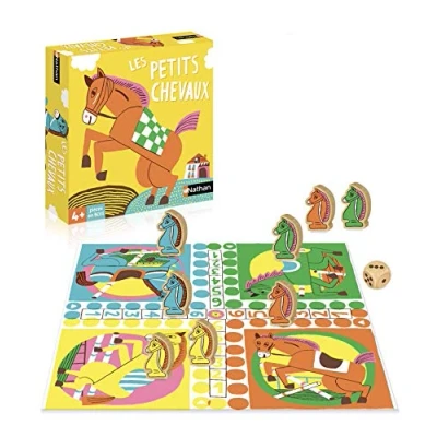 Image de Jeu de société Nathan Les petits chevaux