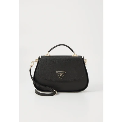 Afbeelding van Guess Jazlynn TOP Handle FLAP Handtas, Dames, Maat: One Size, Black