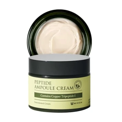 Afbeelding van [MIZON] Peptide Ample Cream (50ml) Korean Skincare herstellende crème met kopertripeptide anti aging verzorging elasticiteit en versteviging