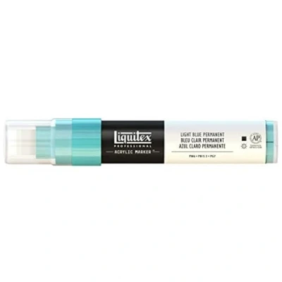 Afbeelding van Liquitex Marker, brede punt, lichtblauw, permanent