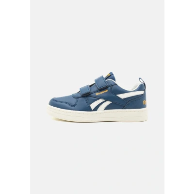 Afbeelding van Reebok Classic Royal Prime TWO Strap Sneakers laag voor kinderen, Maat: 32, Batik blue/chalk/electric amber Hoogwaardig imitatieleer