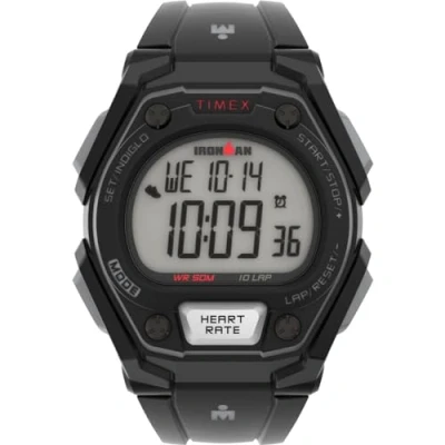 Afbeelding van Timex Ironman HRM TW5M49500 Horloge Kunststof Zwart Ø 42 mm