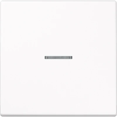 Afbeelding van JUNG LS990 Bedieningswip met lens alpinwit (hagelwit) LS990KO5WW