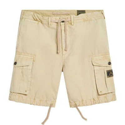 Afbeelding van Parachute Cargo Short Heren Stone 180 30 Beige Broeken