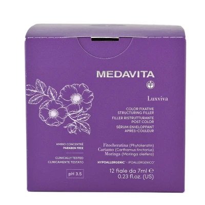 Afbeelding van Medavita Luxviva Color Fixative Structuring Filler 12Stuks Ampullen