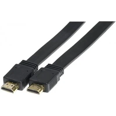 Image de Cordon Hdmi High Speed a/a Plat Black 5 m