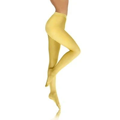 Afbeelding van sesto senso Panty voor dames, ondoorzichtig, glad, microvezel, 40 DEN, Geel.