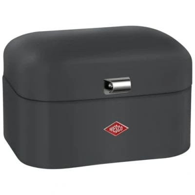 Afbeelding van Wesco Single Grandy Brooddoos Broodtrommel 28x22x17 cm Matgrafiet