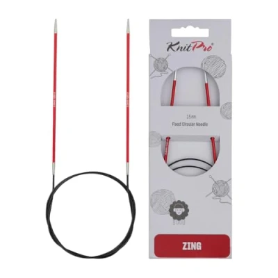 Afbeelding van KnitPro Zing rondbreinaalden 40cm 2.50mm.