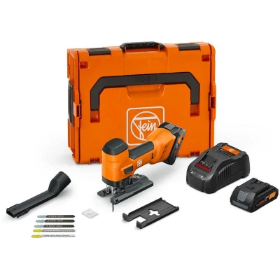 Afbeelding van FEIN F IRON JIG 26 AS 18V accu decoupeerzaag in L BOXX 136 (2x 4,0Ah + lader) 71360562000