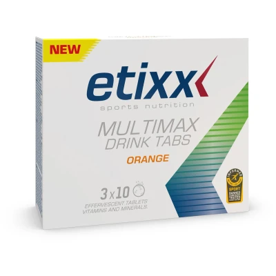 Afbeelding van Etixx Multimax Drink Tabs Sports Nutrition Supplementen 30 tabletten Multivitaminencomplex Hoge dosering vitaminen Mineralen Sporenelementen