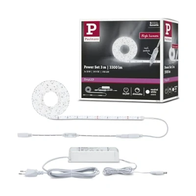 Afbeelding van Paulmann SimpLED 78959 LED strip complete set Met connector (male) 24 V 3 m Neutraalwit 1 stuk(s)