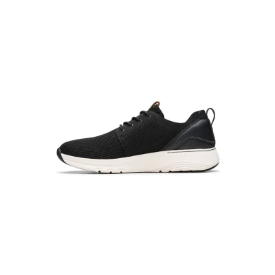 Afbeelding van Clarks Premium Motion Trek Mix Heren Zwart 46 EU, Zwart, 44,5 zwart., 44.5 EU