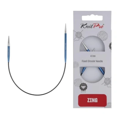 Afbeelding van KnitPro Zing rondbreinaalden 25cm 4.00mm.