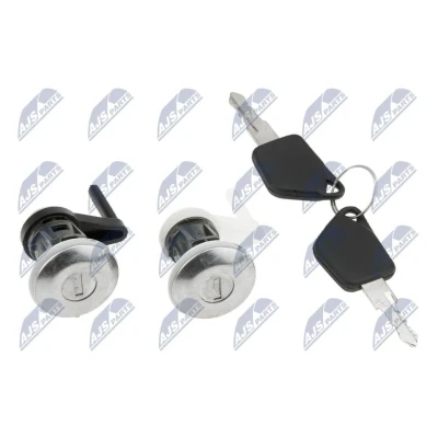 Afbeelding van NTY EZC PE 031 Slotcilinderset Rechts voor, Links voor PEUGEOT: 206 SW